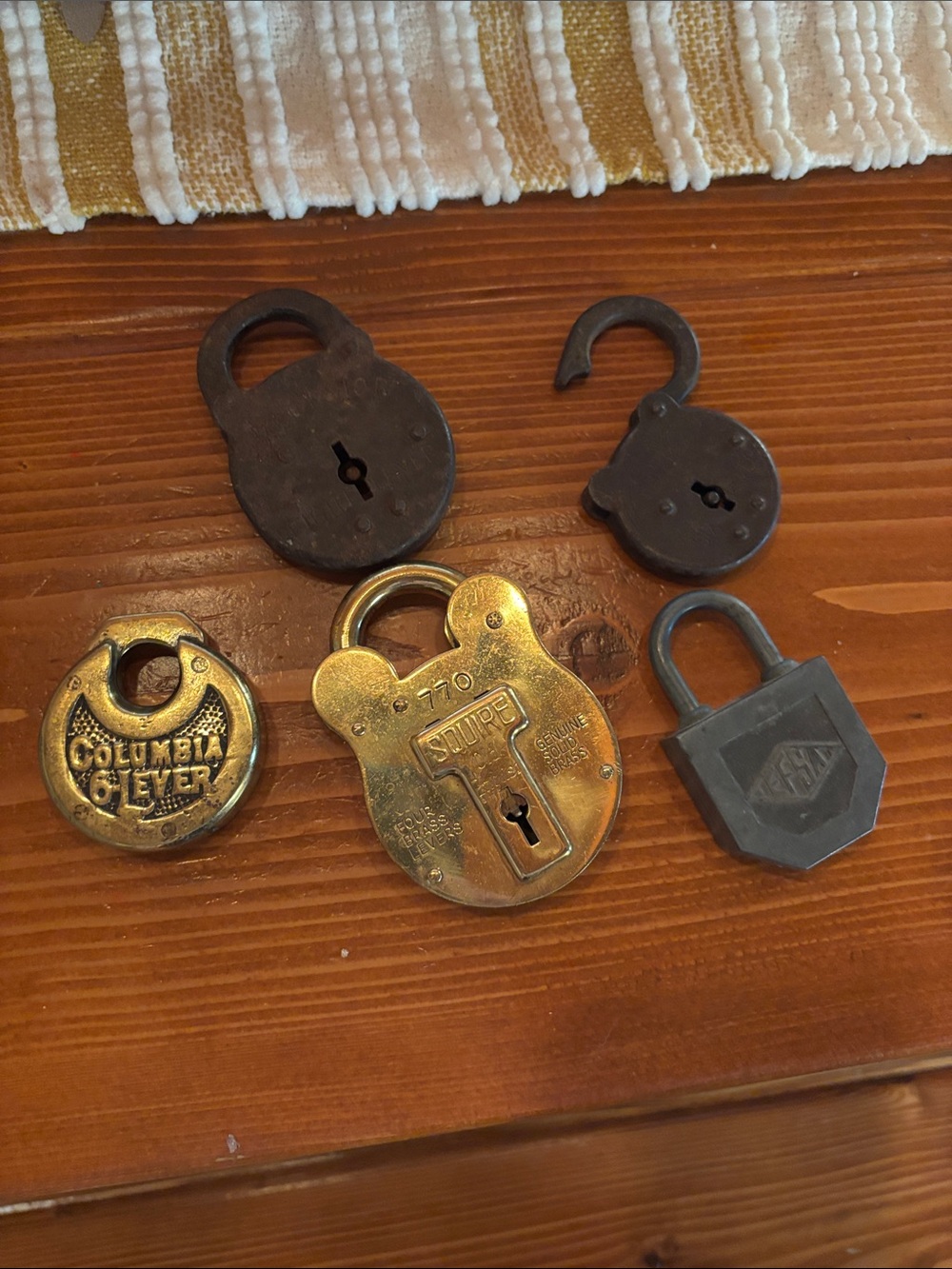 Antique Locks 🔒 no 🔑 keys